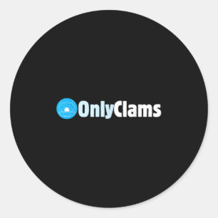 Clam Collector Beach Pun Spaß _ Nur legendäre Sea Runder Aufkleber