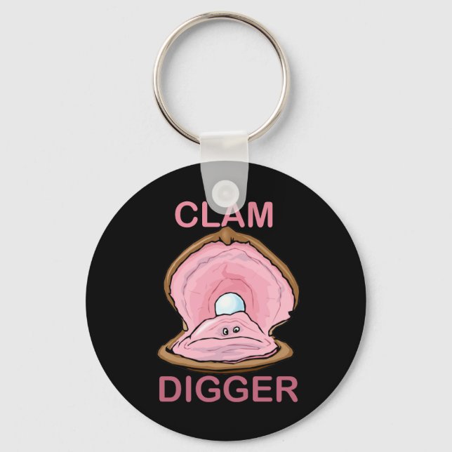CLAM DIGGER SCHLÜSSELANHÄNGER (Vorderseite)