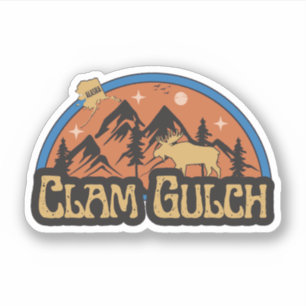 Clam Gulch, Alaska Aufkleber