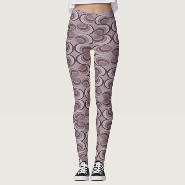 Clam Muschel Waves II A Leggings (Vorderseite)