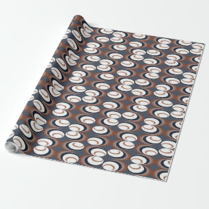 Clam Muschel Waves IV Geschenkpapier