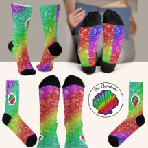 Clambake Regenbogen-Muschel-Schalentier-Muster