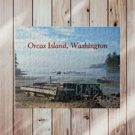 Clams auf der Insel Orcas in San Juans in Washingt