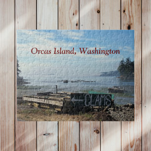 Clams auf der Insel Orcas in San Juans in Washingt