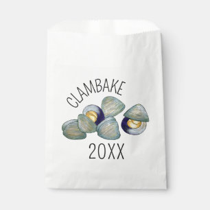 Clams Clambake Rhode Island New England Meeresfrüc Geschenktütchen