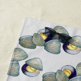 Clams Clambake Rhode Island New England Meeresfrüc Strandtuch
