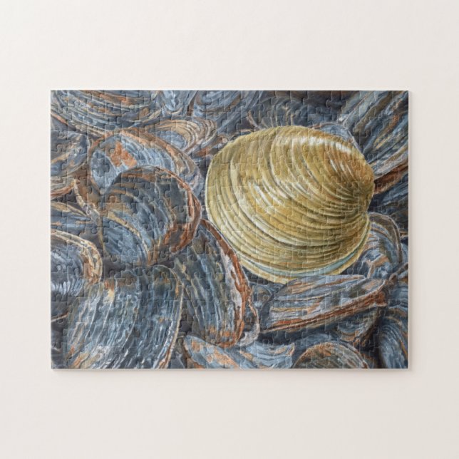 Clams et quhog Shell Puzzle (Horizontal)