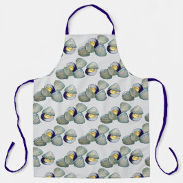 Clams Seafood Clambake Beach Ocean Clam Gravur Schürze
