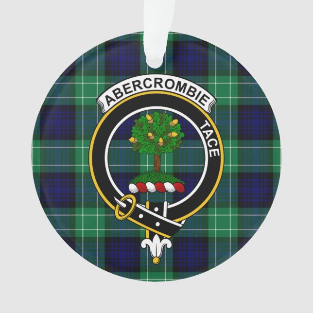 Clan Abercrombie Tartan et Crest (devant)