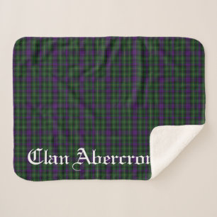 Clan Abercrombie Tartan Sherpadecke