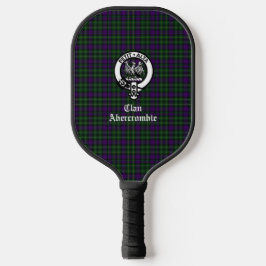 Clan Abercrombie Tartan & Wappen Custom Pickleball Schläger
