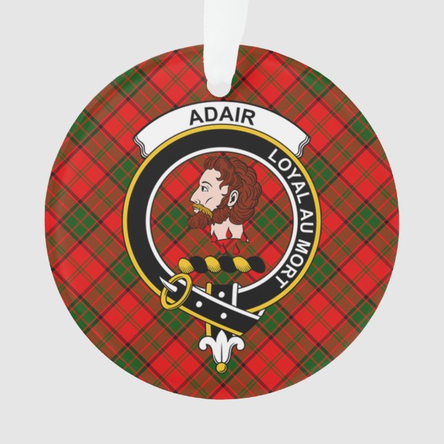 Clan Adair Tartan et Crest (devant)