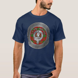 Clan Adair Wappen & Tartan Knot T-Shirt