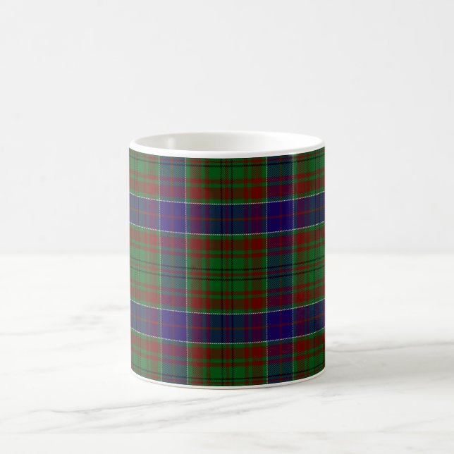 Clan Adams Tartan Kaffeetasse (Mittel)