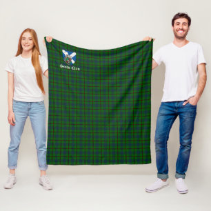 Clan Agnew Hunting Tartan Kariert Fleecedecke