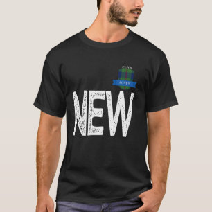 Clan Agnew N und E und Buchstaben W Familienanpass T-Shirt