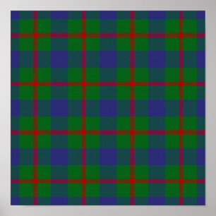 Clan Agnew Tartan - Digitaler Download Poster