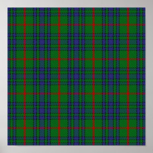 Clan Aiton Tartan - Digitaler Download Poster