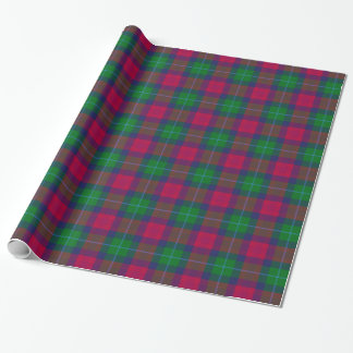 Clan Akins Tartan-kariertes Muster Geschenkpapier