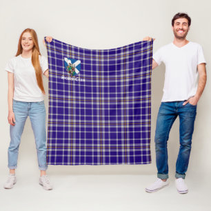 Clan Allardice Tartan Kariert Fleecedecke