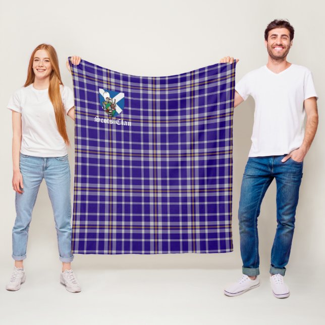 Clan Allardice Tartan Kariert Fleecedecke (Beispiel)