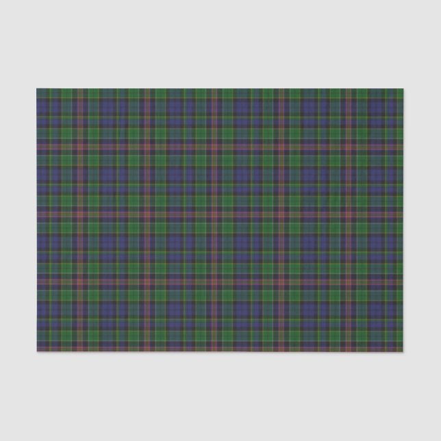 Clan Allison Tartan Kariert Tissue Paper Seidenpapier (Vorderseite)