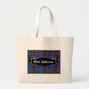 Clan Anderson Banner Jumbo Stoffbeutel