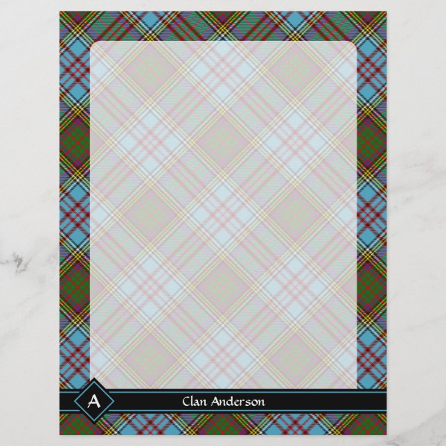Clan Anderson Tartan Flyer (Vorne)