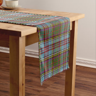 Clan Anderson Tartan Kariert Großer Tischläufer
