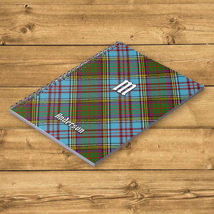 Clan Anderson Tartan Notebook Notizblock
