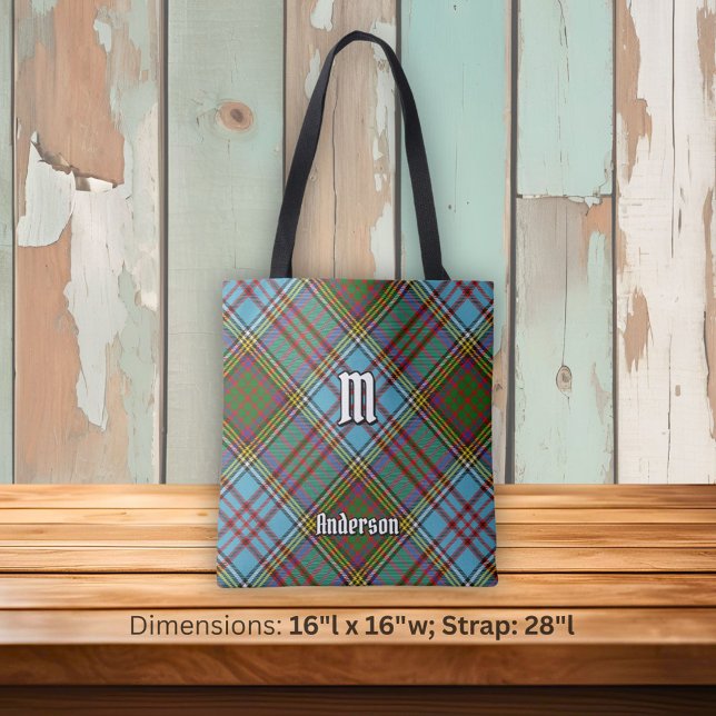 Clan Anderson Tartan Tote Bag Tasche (Von Creator hochgeladen)
