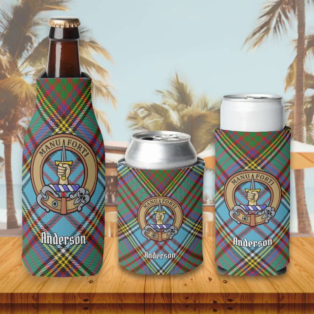 Clan Anderson Wappen Flasche Cooler Flaschenkühler (Von Creator hochgeladen)