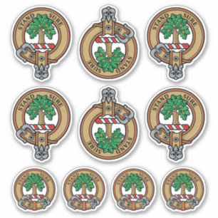 Clan Anderson Wappen Sticker Set