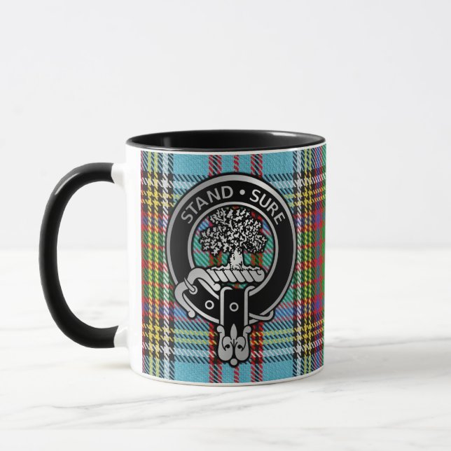 Clan Anderson Wappen & Tartan Tasse (Links)