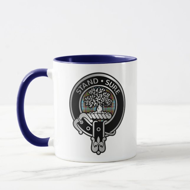 Clan Anderson Wappen & Tartan Tasse (Links)