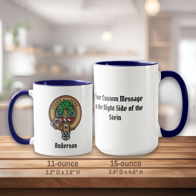 Clan Anderson Wappen Tasse (Von Creator hochgeladen)