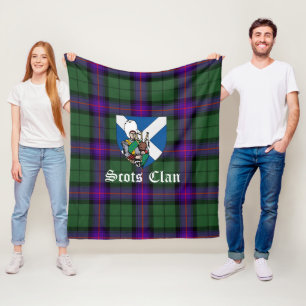 Clan Armstrong Modern Tartan Kariert Fleecedecke