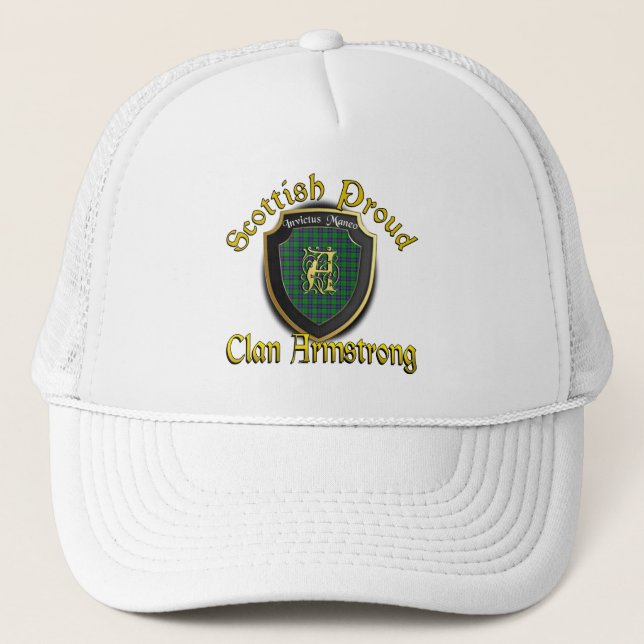 Clan Armstrong Scottish Dynsty Cap Truckerkappe (Vorderseite)