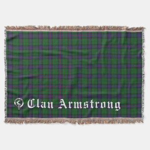 Clan Armstrong Tartan Decke