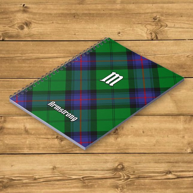 Clan Armstrong Tartan Notebook Notizblock (Von Creator hochgeladen)