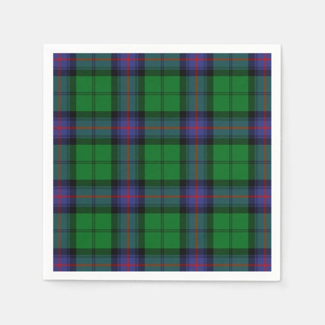 Clan Armstrong Tartan Serviette (Vorderseite)