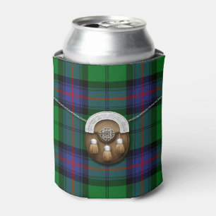 Clan Armstrong Tartan und Sporran Dosenkühler