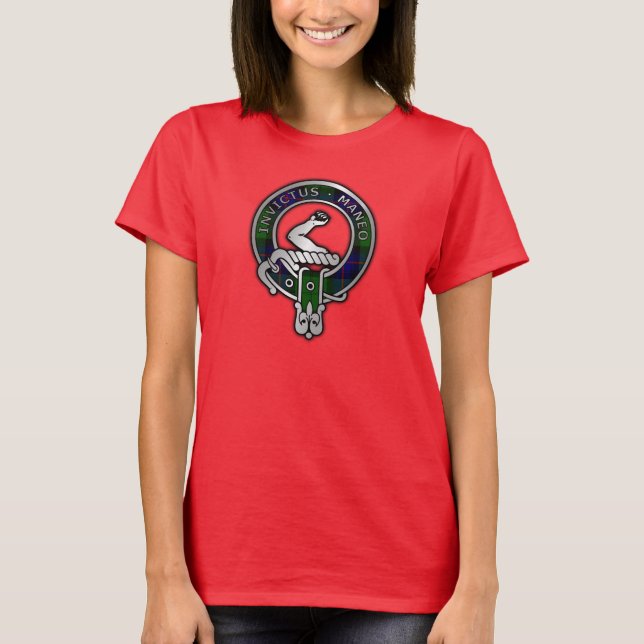 Clan Armstrong Tartan Wappen T-Shirt (Vorderseite)