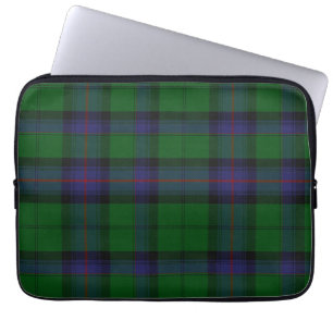 Clan-Armstrongtartan-karierte Laptop-Abdeckung Laptopschutzhülle