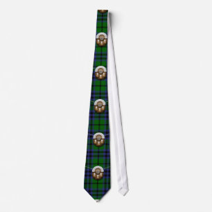 Clan-Austin Tartan und Sporran Krawatte