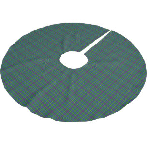 Clan-BaileyTartan Polyester Weihnachtsbaumdecke