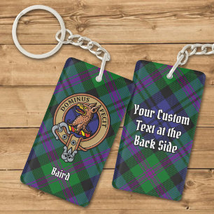 Clan Baird Crest sur Tartan