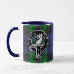Clan Baird Crest & Tartan Mug