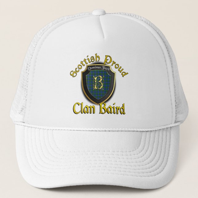 Clan Baird Scottish Dynsty Cap Truckerkappe (Vorderseite)