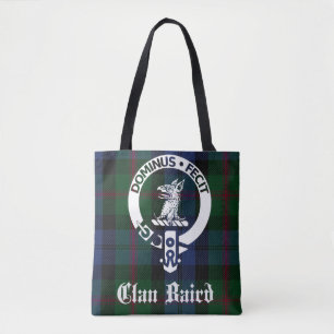 Clan Baird Tartan Crest Sac fourre-tout
